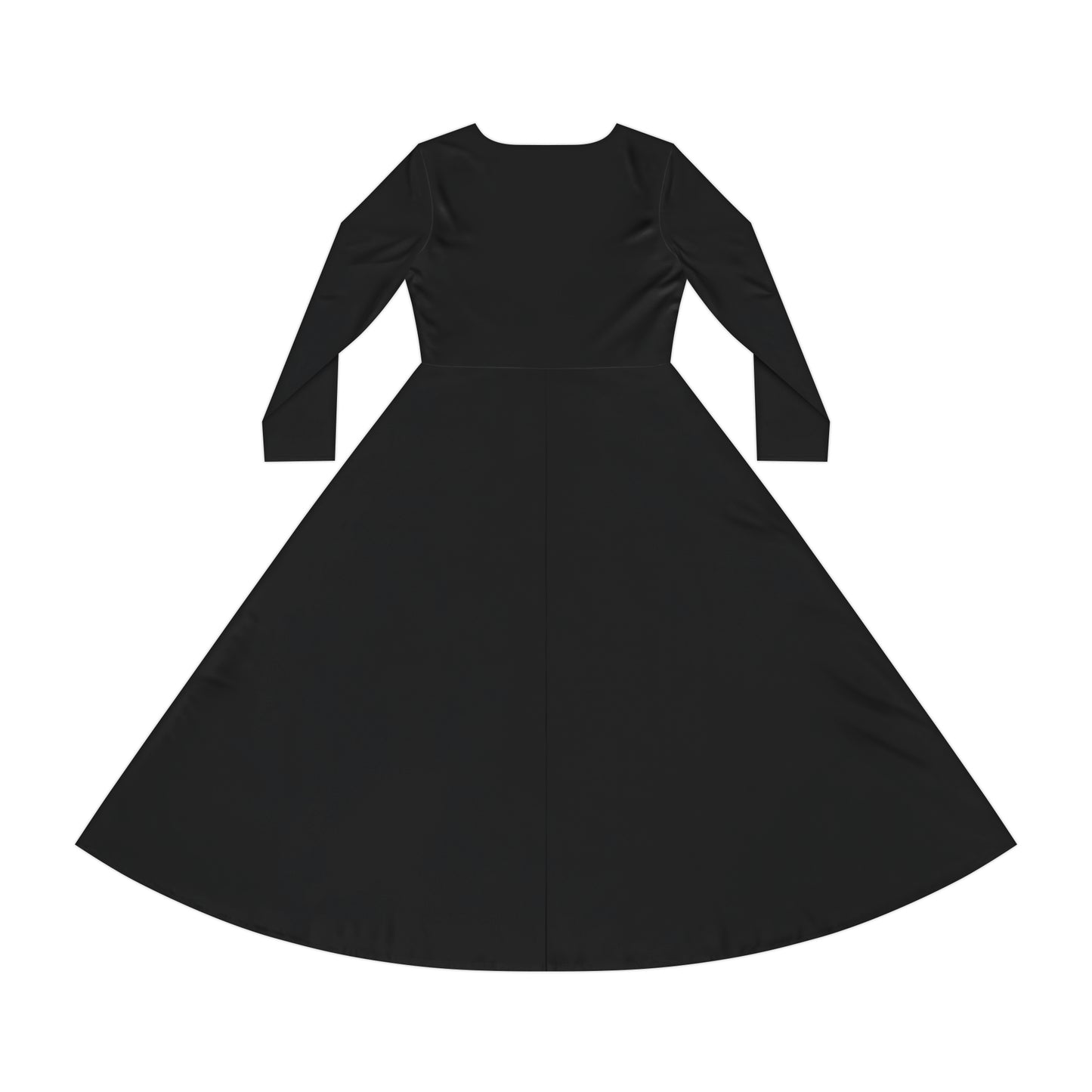 Vestido de baile de manga larga para mujer (AOP)