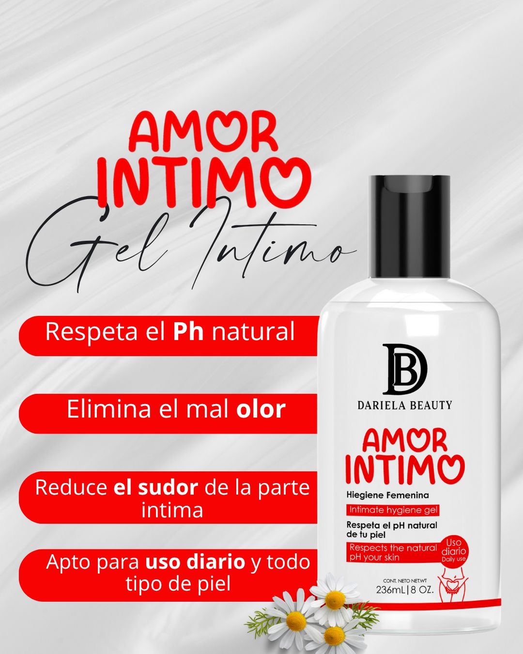 AMOR INTIMO JABON DE HIGIENE INTIMA FEMENINA